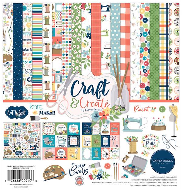 Ya disponible Happy Crafting de Carta Bella