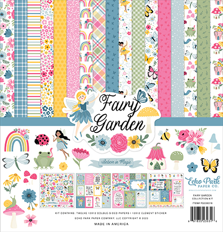 Echo Park Paper Co. 12x12 Scrapbook Paper - Cupid & Co. Collection - I –  Everything Mixed Media