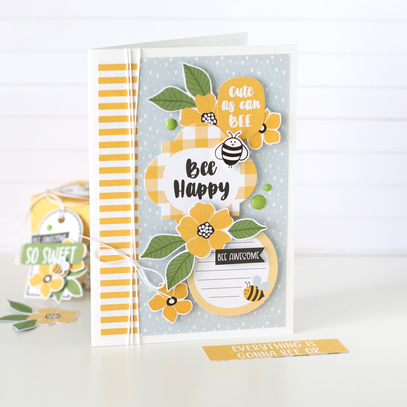 Bee Happy 6x6 Paper Pad - Echo Park Paper Co