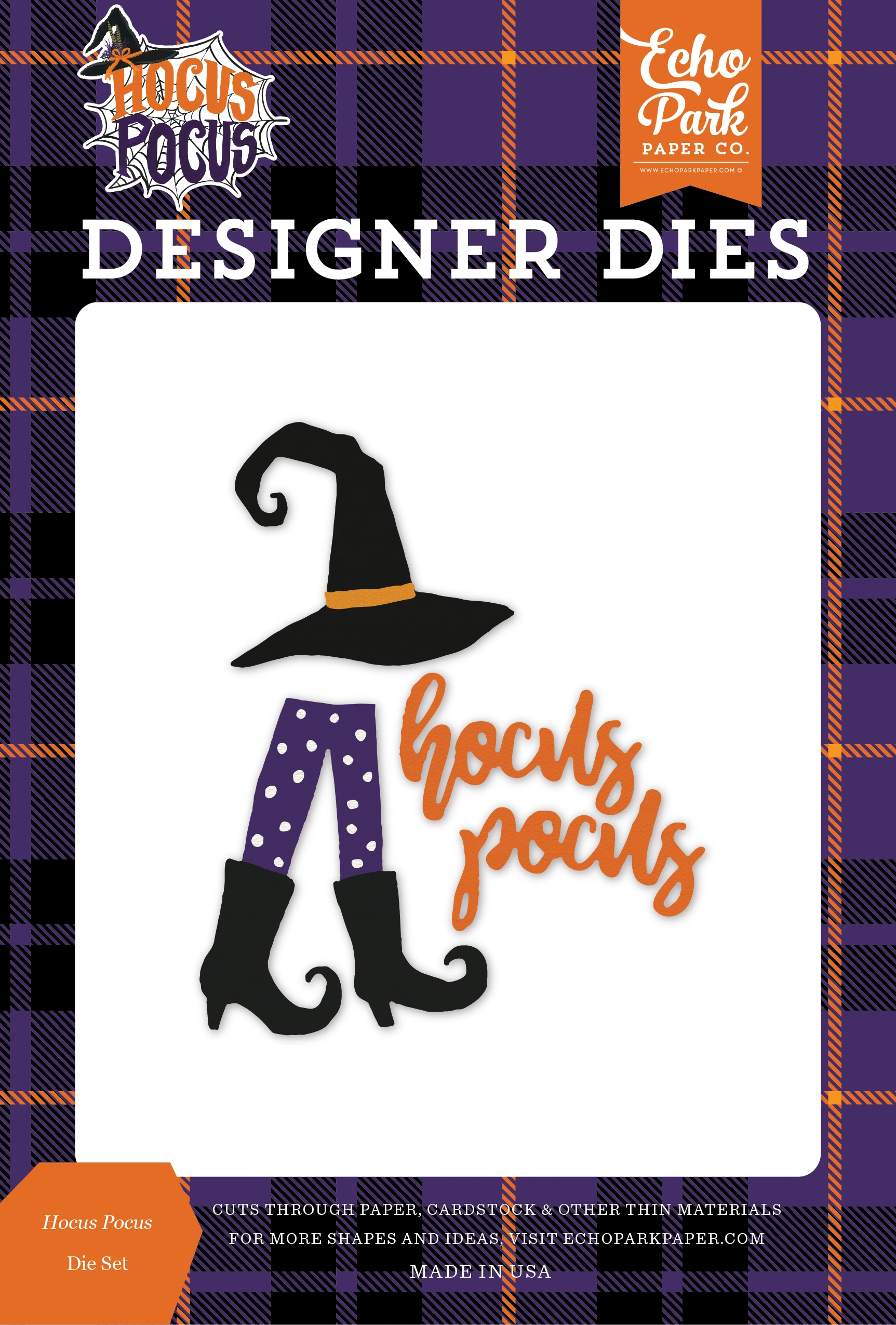 ジャケフレマグネット HOCUS POCUS Hocus Pocus: Hocus Pocus Medium Die Set - Echo Park Paper Co