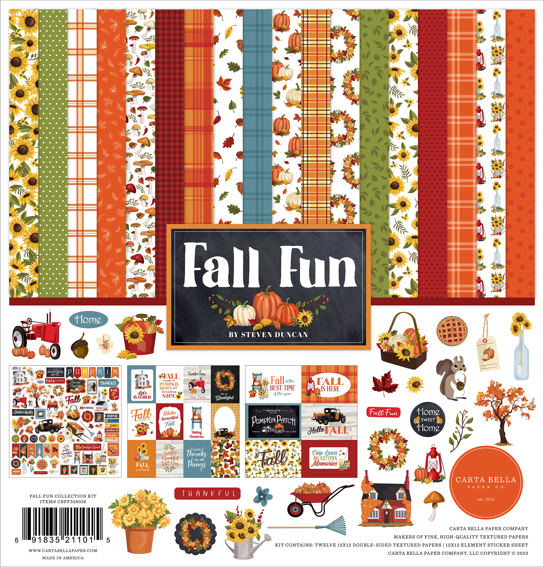 Fall Fun Collection Kit - Echo Park Paper Co.