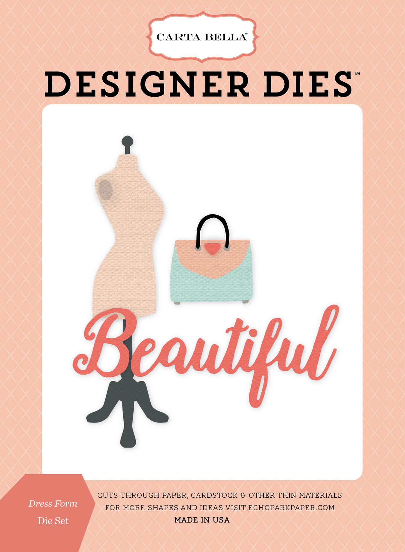 die cut dress form Frantic Stamper Precision Die - Large Dress Form **CLEARANCE