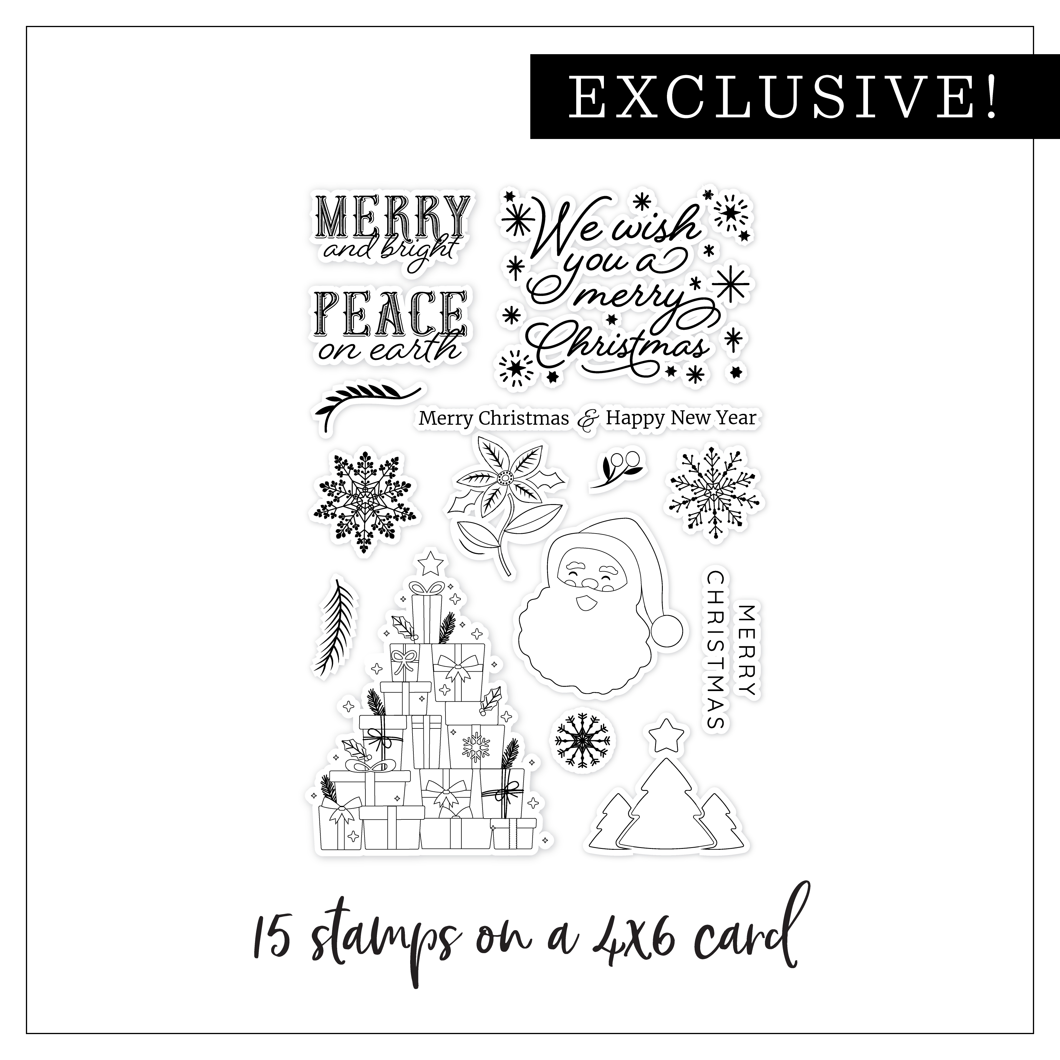 Santa Claus Cardmaker's Kit - Echo Park Paper Co