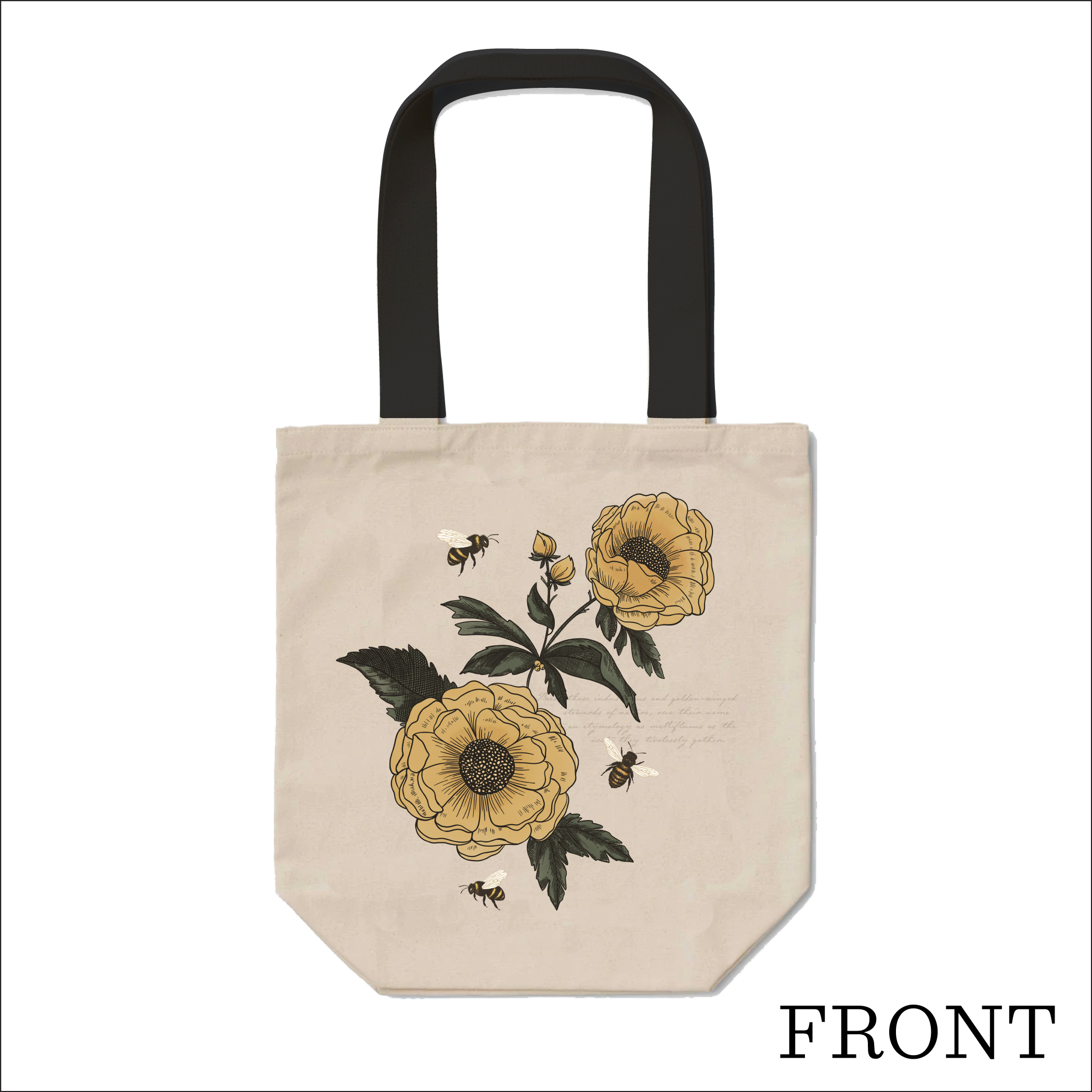 Honey Bee Tote Bag - Echo Park Paper Co