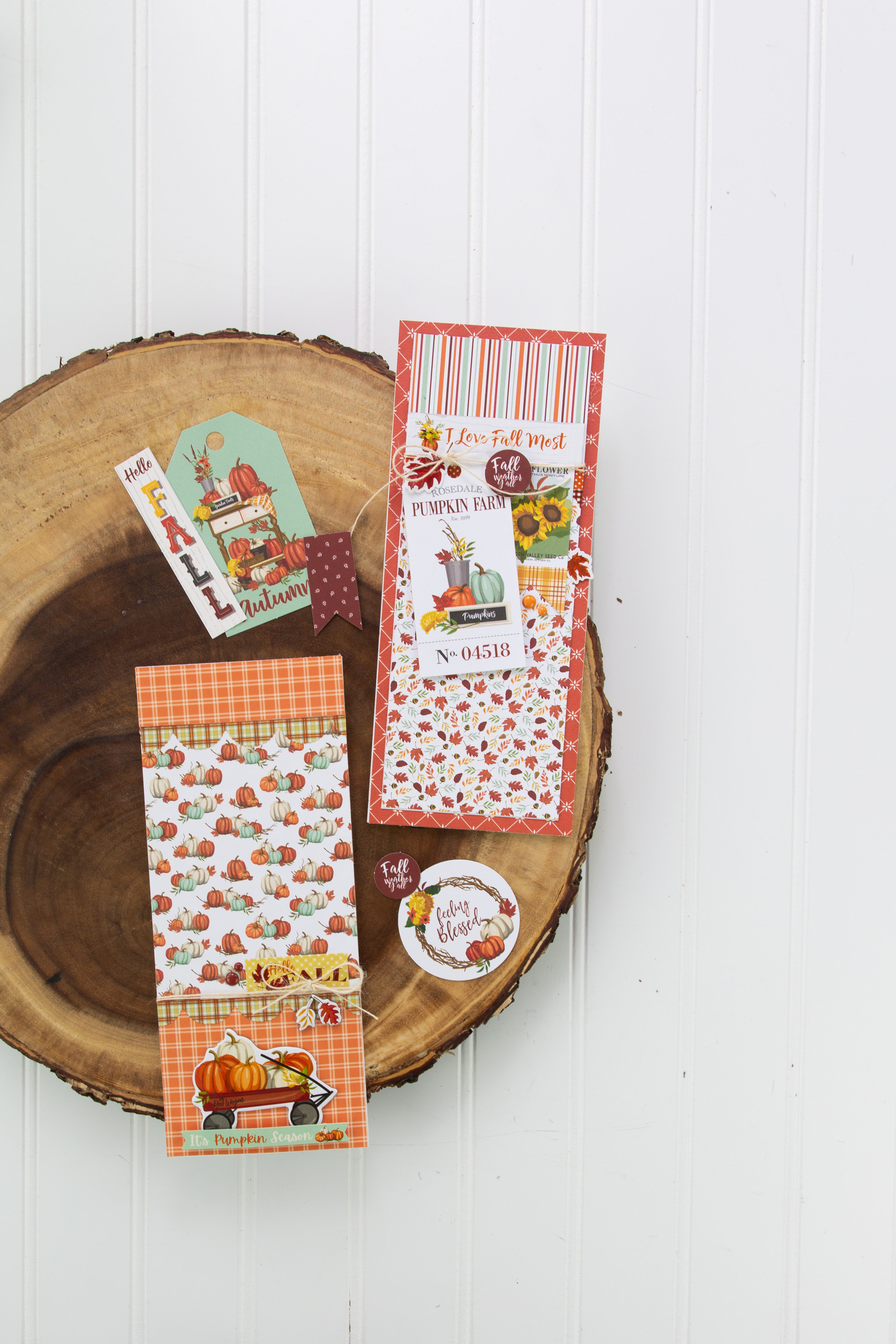 Welcome Autumn Element Sticker - Echo Park Paper Co