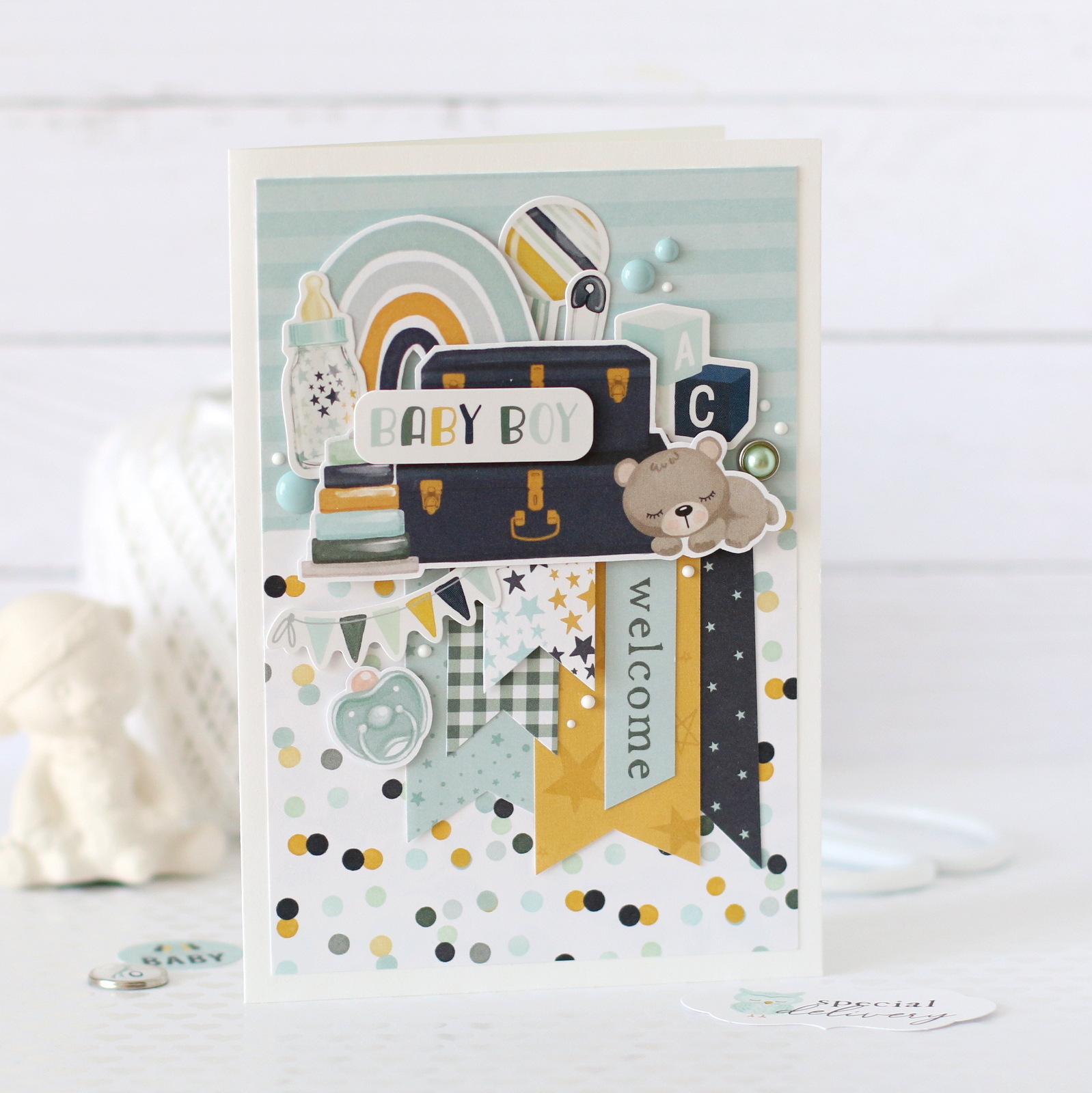 It's A Boy Collection Kit - Echo Park Paper Co