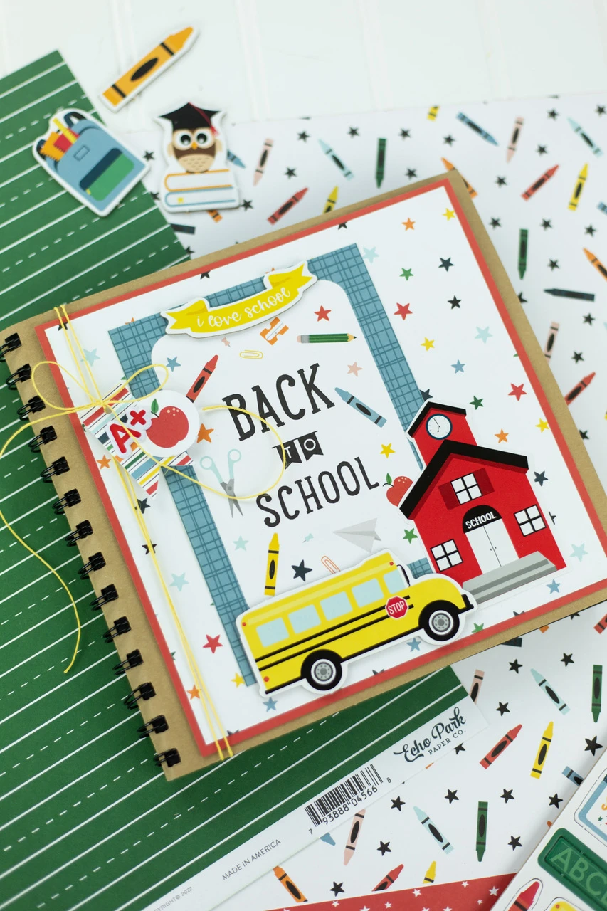 Echo Park Paper First Day Of School Sticker Sheet - 12x12 Cardstock Scrapbooking Embellishments - View #8