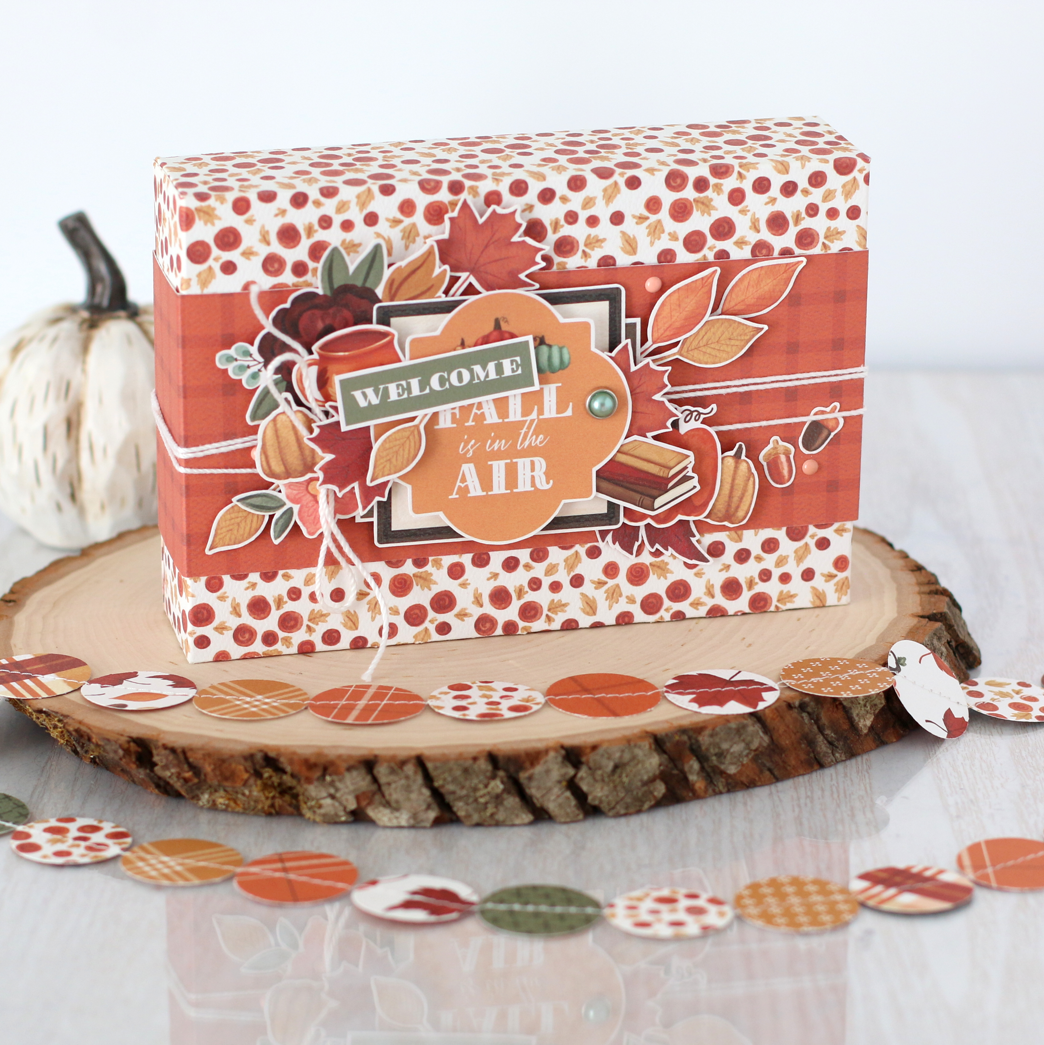 Welcome Fall Element Sticker - Echo Park Paper Co