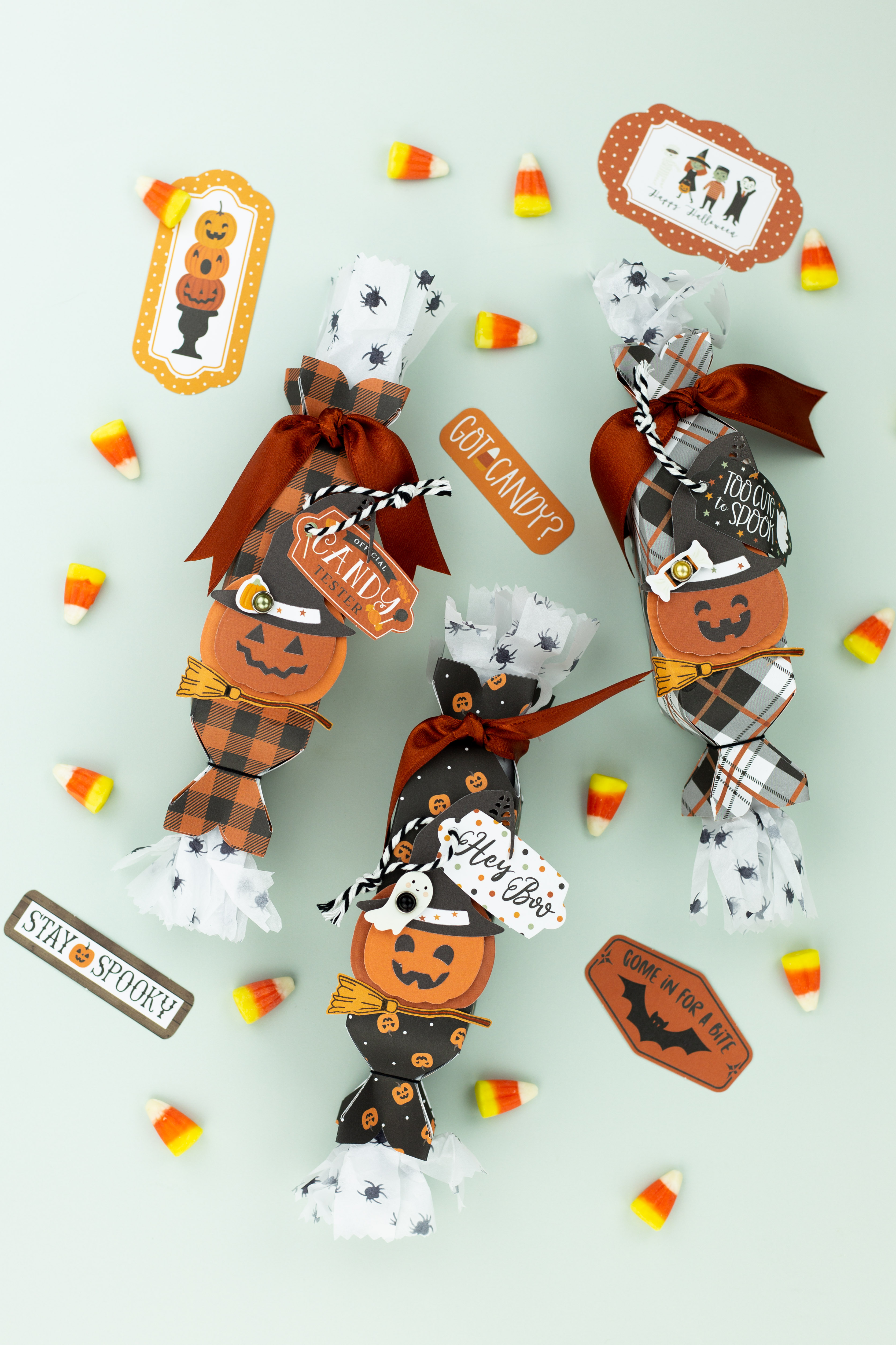 Spooky: Three Pumpkins Medium Die Set - Echo Park Paper Co