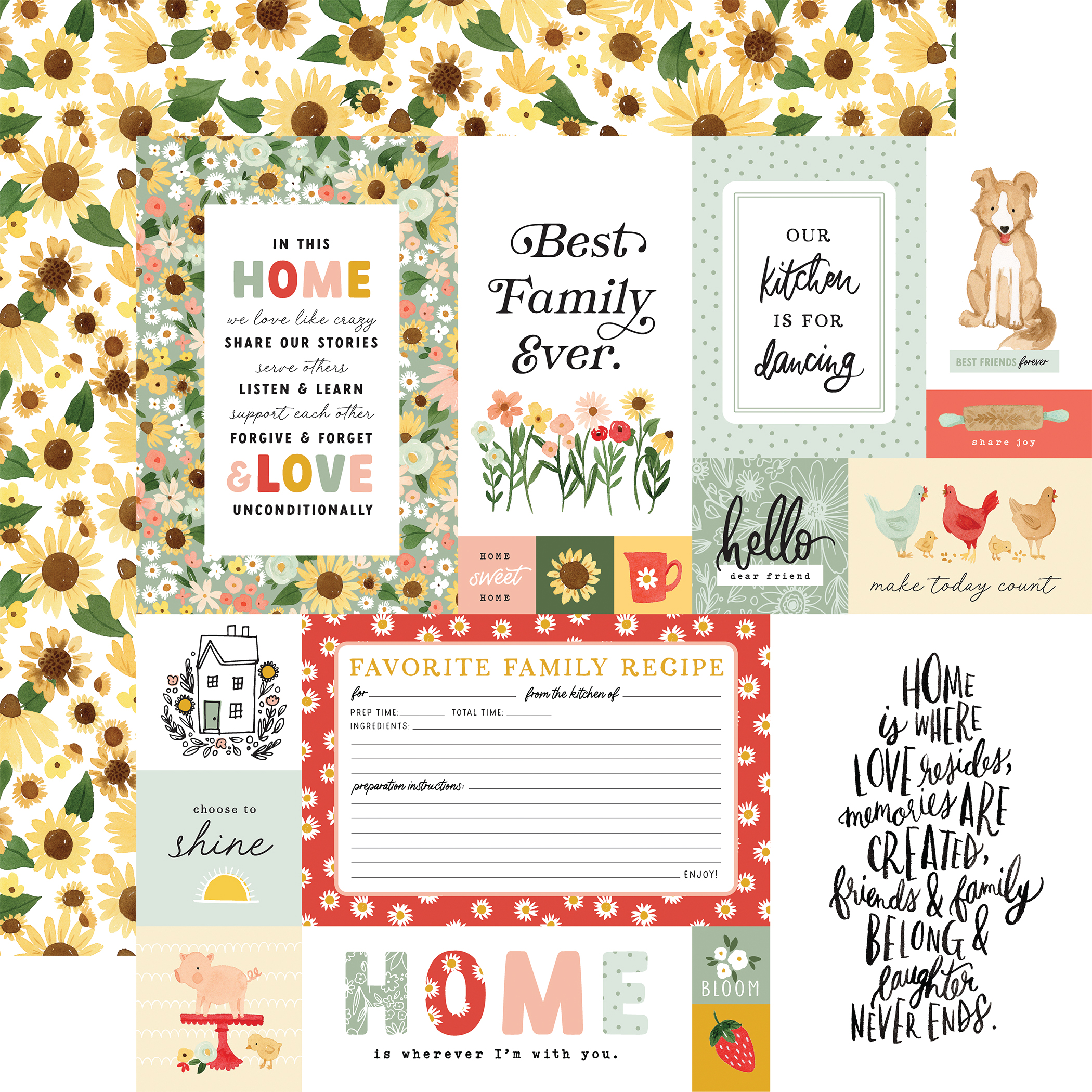 Wizards & Company Collection Tricky Trunks 12 x 12 Double-Sided Scrapbook  Paper by Echo Park Paper