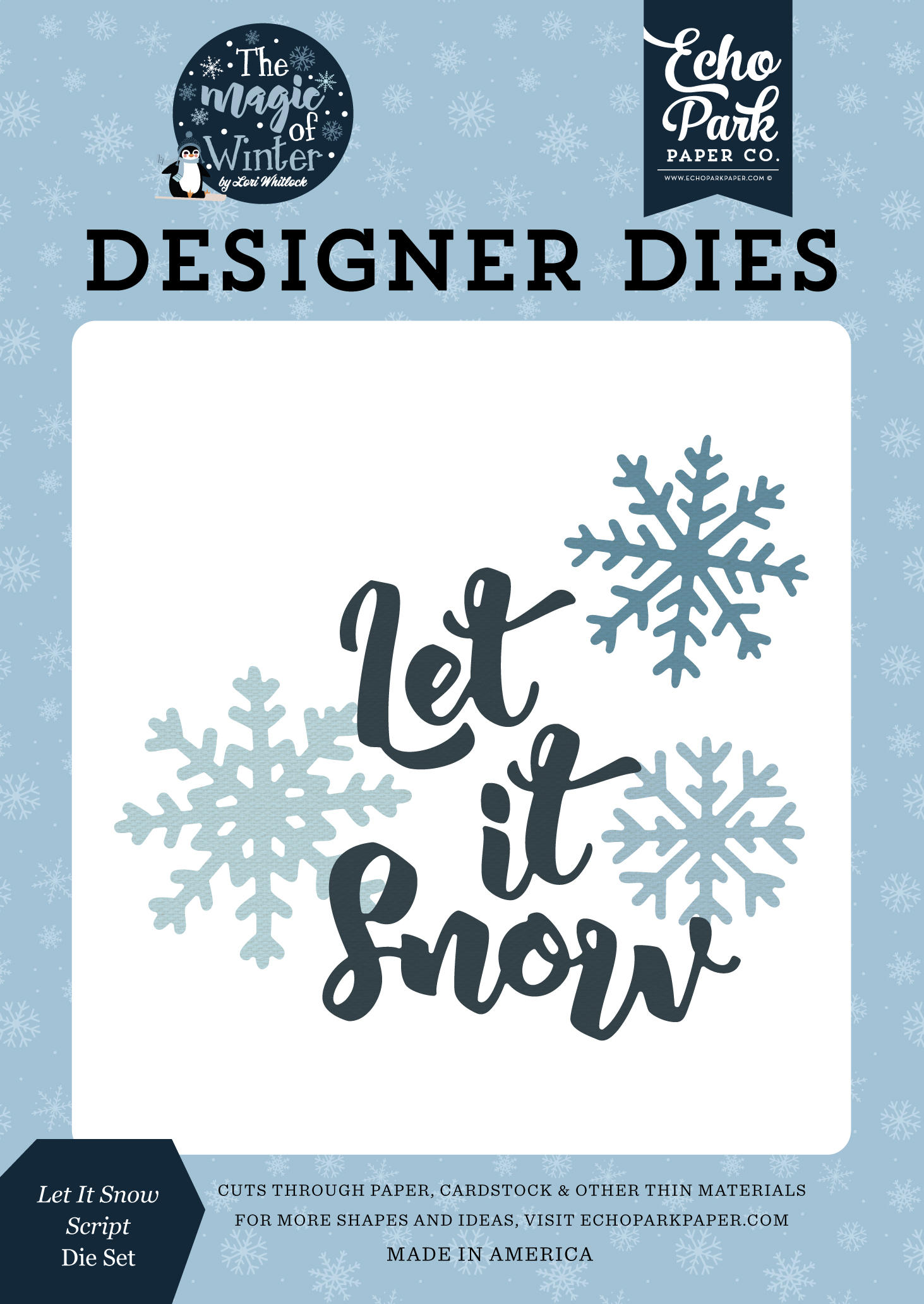 the-magic-of-winter-let-it-snow-script-small-die-set-echo-park-paper-co for Free Printable Let It Snow The Magic Of Winter: Let It Snow Script Small Die Set - Echo Park Paper Co for Free Printable Let It Snow