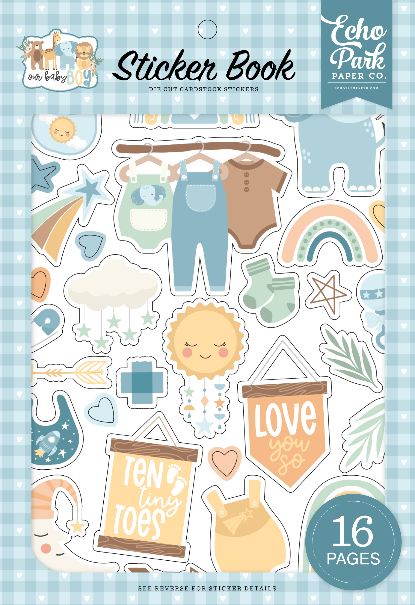 Our Baby Boy Sticker Book