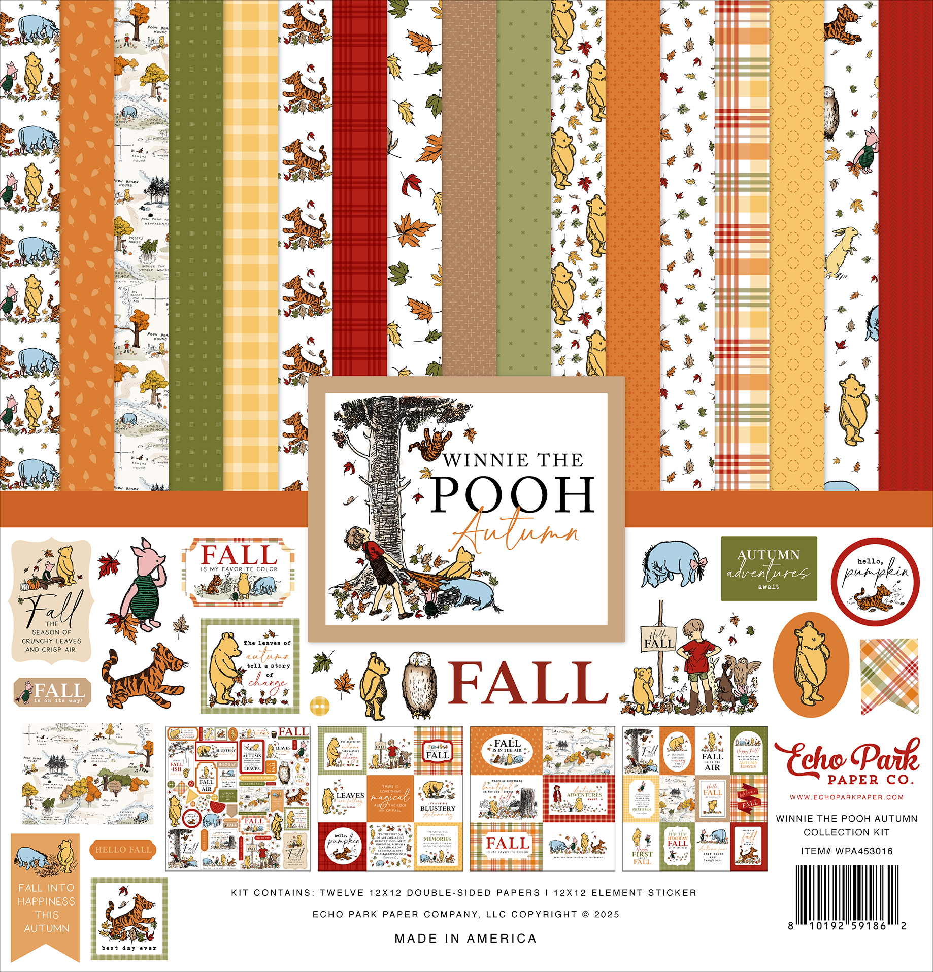 Winnie The Pooh Autumn