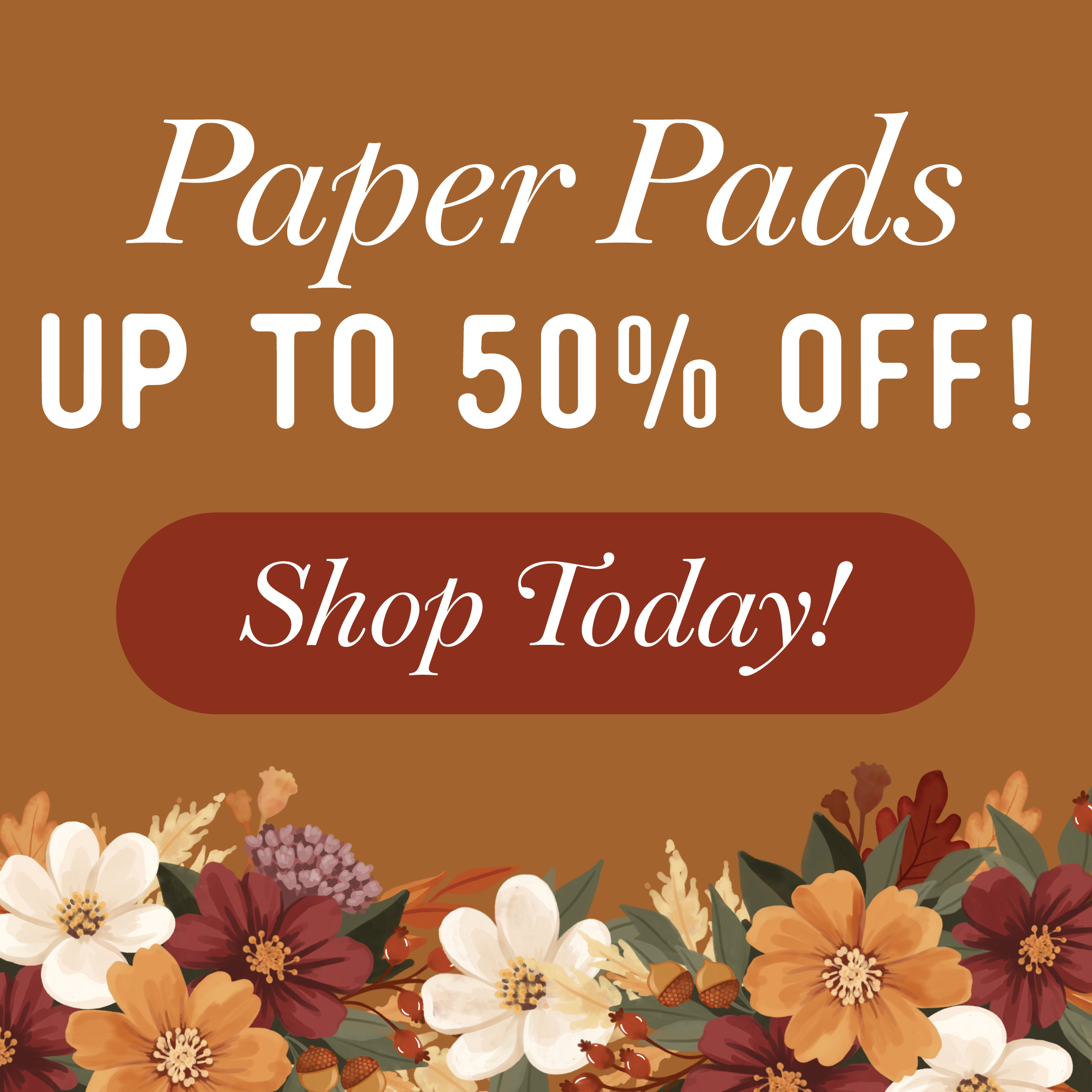 Paper Pad Sale