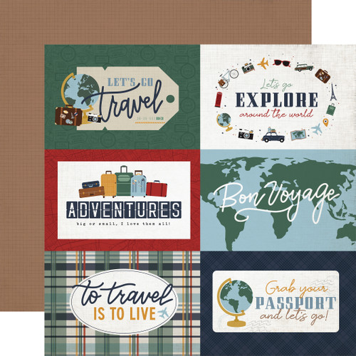 Let's Go Travel Frames & Tags - Echo Park Paper Co.