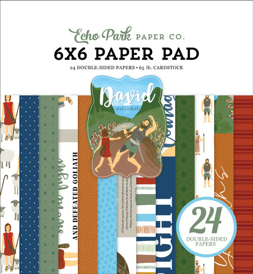 Echo Park Double-Sided Paper Pad 6X6 24/Pkg-Farmer's Market - 793888007505