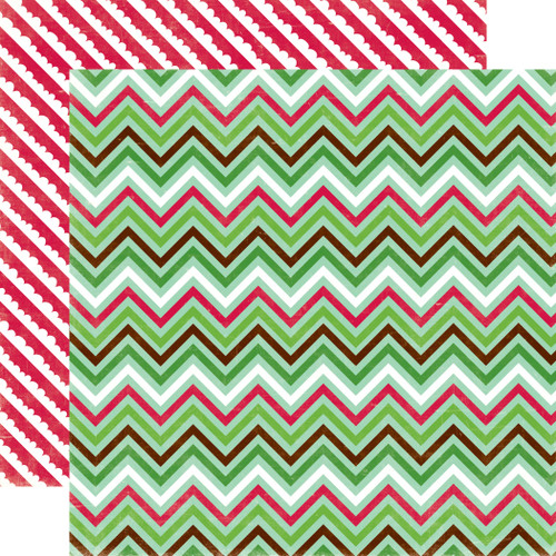 Have A Holly Jolly Christmas: Symbol Of Christmas 12x12 Patterned Paper -  Echo Park Paper Co.
