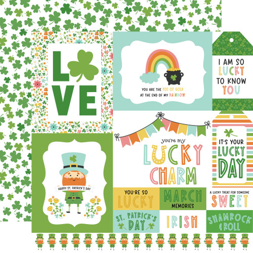 St Patrick's Day Themed Weekly Vertical Spread - Agenda 52 Seasonal & HP  Productivity : r/HappyPlanners