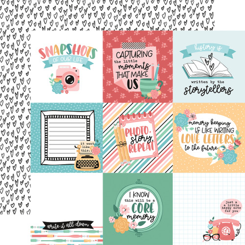 Telling Our Story: 4x4 Journaling Cards Echo Park Paper Co