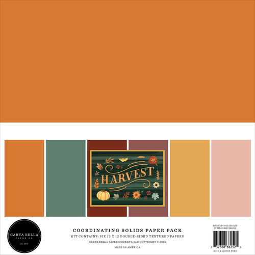 ECHO PARK IN FULL BLOOM 12x12 SOLIDS COLLECTION KIT - Scrapbook Centrale