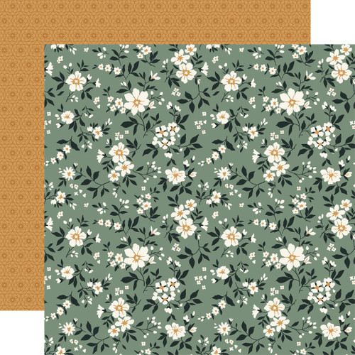 Family We Are Family Floral 12x12 Patterned Paper Echo Park Paper Co