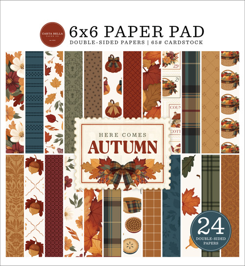 Here Comes Autumn 6x6 Paper Pad