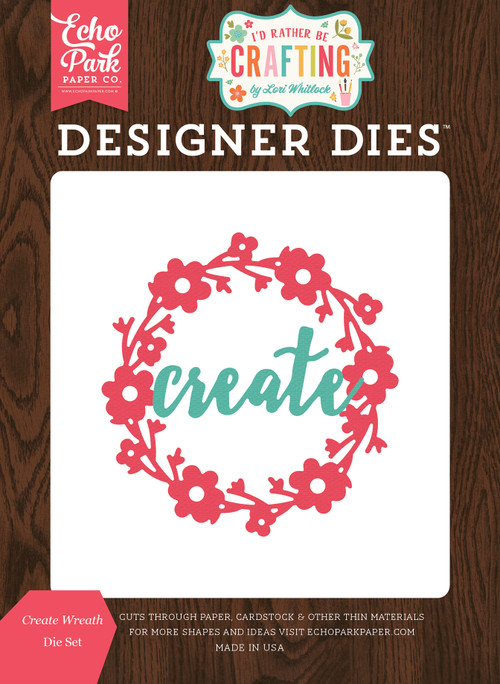 Papel para Scrapbook Echo Park I'd Rather Be Crafting - Sew Everything