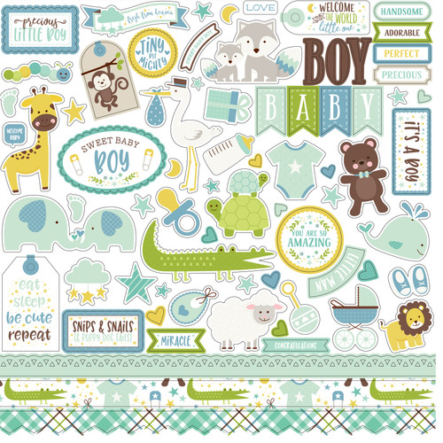 Themes - Baby - Sweet Baby Boy - Echo Park Paper Co.