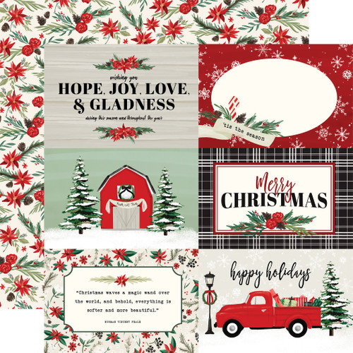 Echo Park Paper CM254-9 Cmas CHEER-CHRISTMAS Mag Paper