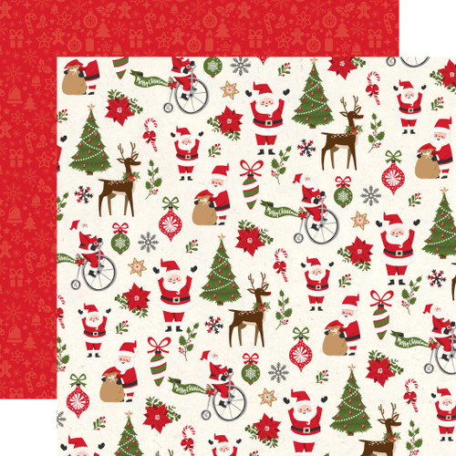 My Favorite Christmas: Christmas Squares 12x12 Patterned Paper - Echo Park  Paper Co.