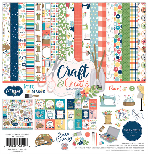 Craft and Create: Sew Lovely Floral 12x12 Patterned Paper
