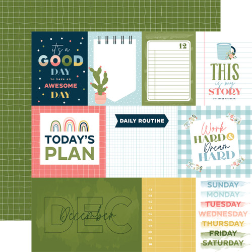 Day in the Life by Echo Park Paper Company : Blossoms Dream – Modern Quilt  Co.