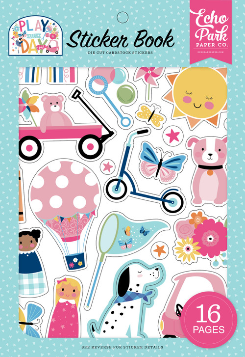 Play All Day Girl Sticker Book