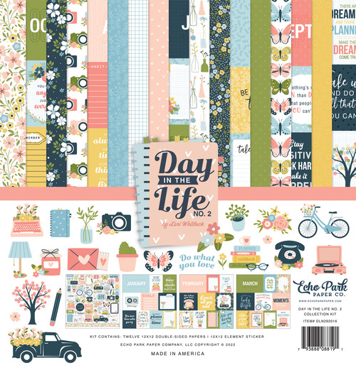 Day in the Life by Echo Park Paper Company : Blossoms Lipstick – Modern  Quilt Co.