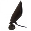 Side view of IP54 garden spike light – GU10 compatible, black and pewter finish