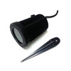 68.4001.50 IP66 MR16/GU5.3 35w Outdoor Spike Light in Black