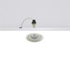 Die Cast Aluminium Tiltable GU10 Downlight in Matt White