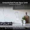 13 Amp Unswitched Fused Spur Unit-interior