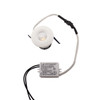 3W LED mini downlight with driver included, white finish, dimmable, IP65, fire rated, 3000K