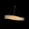 Crystal Chandelier in Gold 16 Lamps G9