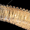 Crystal Chandelier in Gold 16 Lamps G9