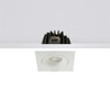Minimalist Square Adjustable Downlight LED Dimmable 4K IP44