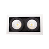 Twin Recessed Multi Tilt 20W Dimmable LED Spotlight 3K IP44