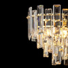 Oval Crystal Chandelier for Home and Commercial Interiors