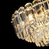 Small Crystal Glass Chandelier Close Up