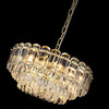 Small Crystal Glass Chandelier