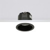 Round Baffle 10W Dimmable LED Recessed Downlight 3K IP44
