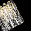 Crystal, Chandelier Style Wall Light in Chrome