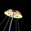 Gold Chandelier Ceiling Rose