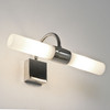 Dayton Shaver Wall Light in Polished Chrome Angle Image